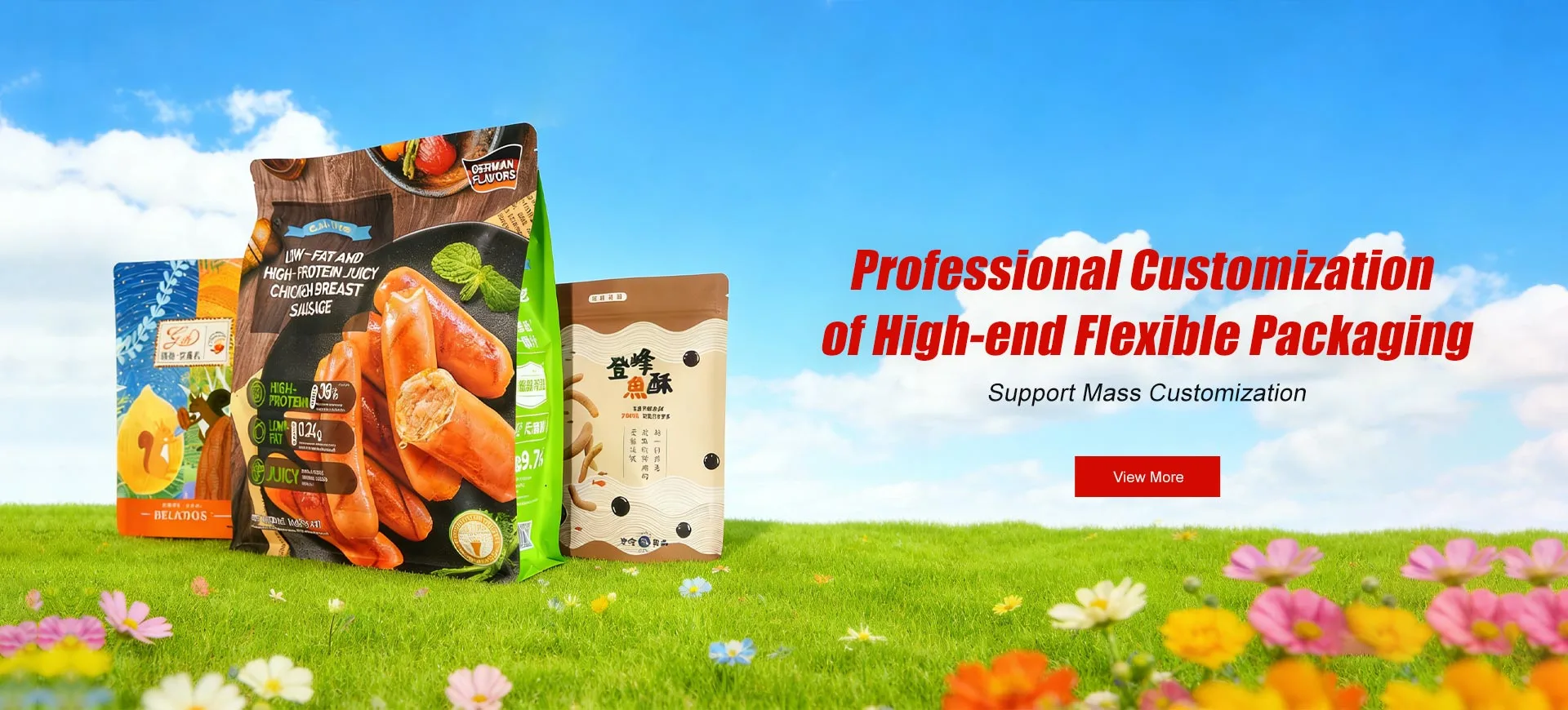 Propesyonal na Pag-customize ng High-end Flexible Packaging